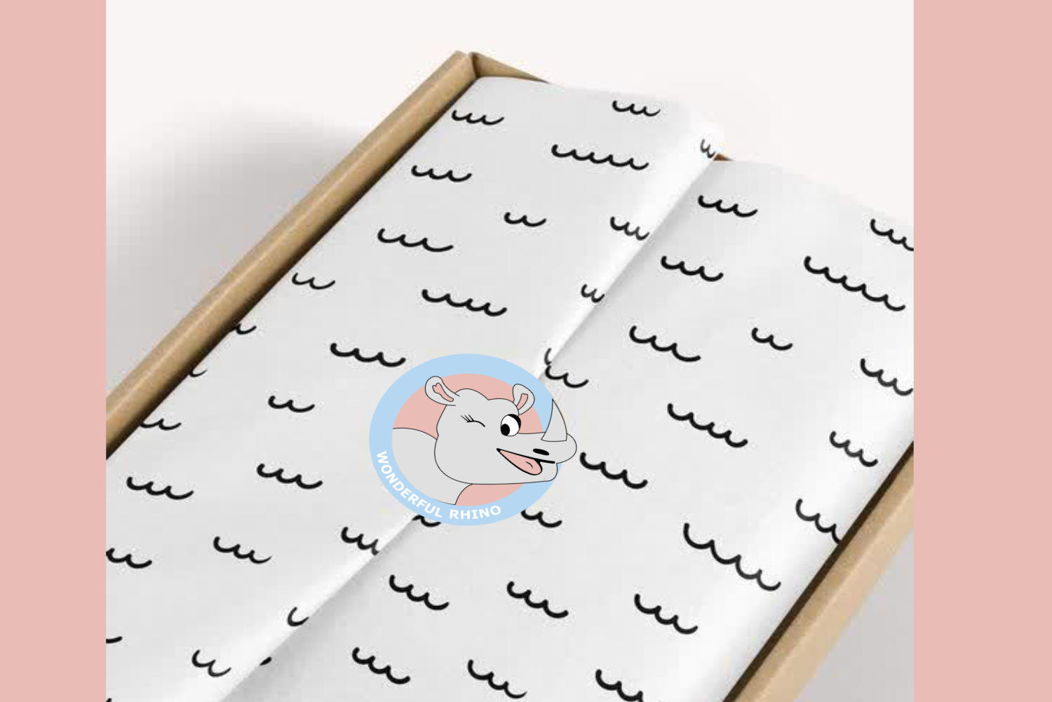 Sticker Packaging Wonderful Rhino 